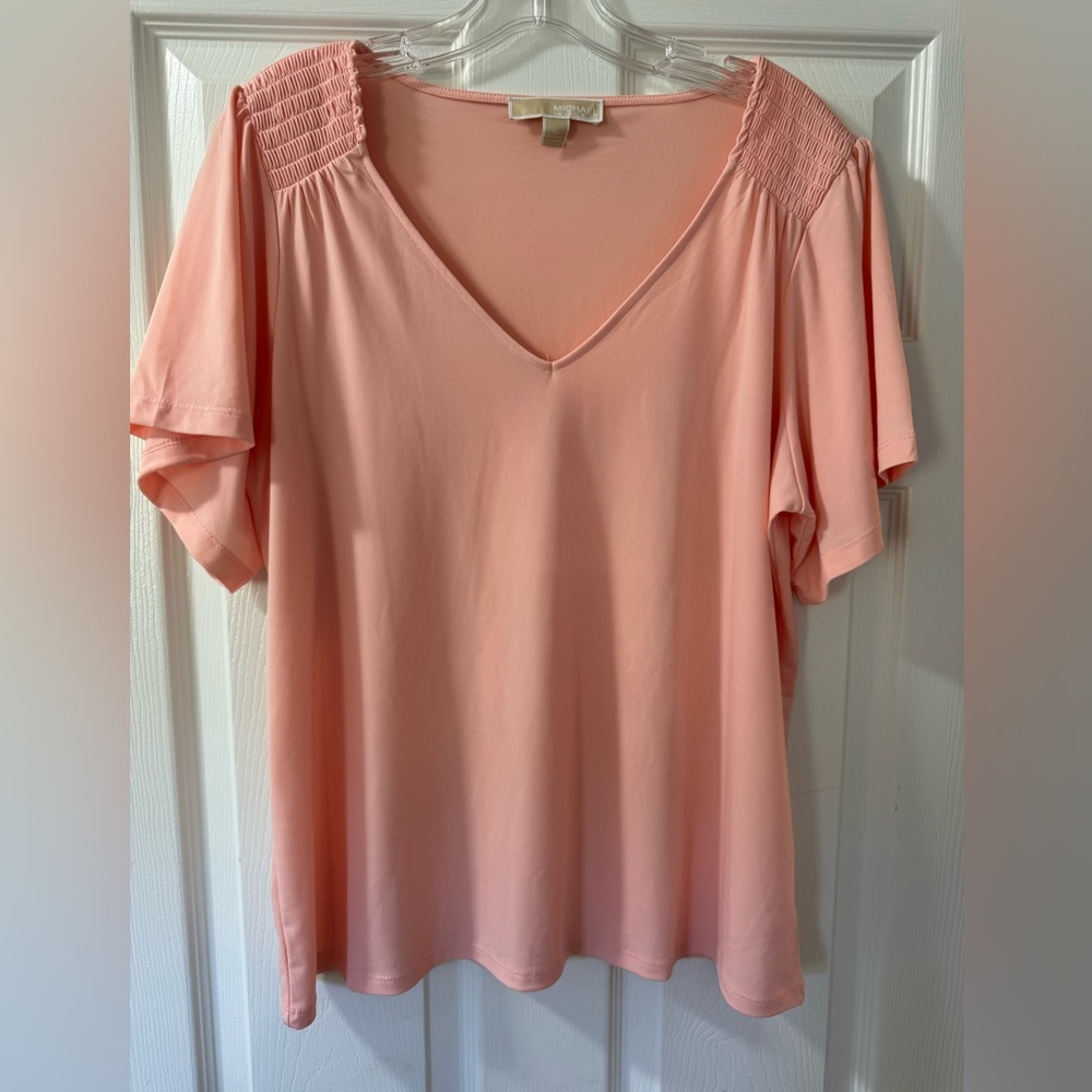 Michael Kors Soft Peach blouse